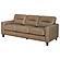 Scotland Faux Leather Upholstered Track Arm Sofa - Brown by Coaster