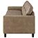 Scotland Faux Leather Upholstered Track Arm Sofa - Brown by Coaster