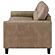 Scotland Faux Leather Upholstered Track Arm Loveseat - Brown by Coaster