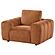 Burnett Chenille Upholstered Accent Chair Burnt - Orange by Coaster