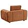 Burnett Chenille Upholstered Accent Chair Burnt - Orange by Coaster
