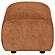 Burnett Chenille Upholstered Ottoman Burnt - Orange by Coaster
