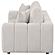 Burnett Chenille Upholstered Wide Arm Sofa - Ivory by Coaster