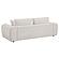Burnett Chenille Upholstered Wide Arm Sofa - Ivory by Coaster