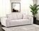 Burnett Chenille Upholstered Wide Arm Sofa - Ivory by Coaster