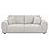 Burnett Chenille Upholstered Wide Arm Sofa - Ivory by Coaster