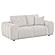 Burnett Chenille Upholstered Wide Arm Loveseat - Ivory by Coaster
