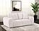 Burnett Chenille Upholstered Wide Arm Loveseat - Ivory by Coaster
