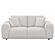 Burnett Chenille Upholstered Wide Arm Loveseat - Ivory by Coaster