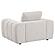 Burnett Chenille Upholstered Accent Chair - Ivory by Coaster