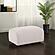 Burnett Chenille Upholstered Ottoman - Ivory by Coaster