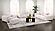 Burnett Chenille Upholstered Ottoman - Ivory by Coaster