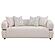 Jeanette 84" Fabric Upholstered Round Arm Sofa - Beige by Coaster