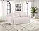 Destino Chenille Upholstered Splayed Arm Loveseat - Greige by Coaster