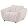 Destino Chenille Upholstered Splayed Arm Accent Chair - Greige by Coaster