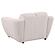 Destino Chenille Upholstered Splayed Arm Accent Chair - Greige by Coaster