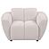 Destino Chenille Upholstered Splayed Arm Accent Chair - Greige by Coaster