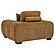 Octavia Upholstered Track Arm Accent Chair - Amber by Coaster