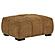 Octavia Upholstered Rectangular Ottoman - Amber by Coaster