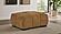 Octavia Upholstered Rectangular Ottoman - Amber by Coaster