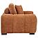 Octavia Upholstered Track Arm Accent Chair - Orange by Coaster