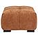 Octavia Upholstered Rectangular Ottoman - Orange by Coaster