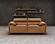 Buxton Top Grain Leather Upholstered Loveseat - Orange by Coaster
