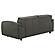 Buxton Top Grain Leather Upholstered Loveseat - Graphite by Coaster