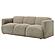 Dorset Fabric Upholstered Round Track Arm Sofa - Brown by Coaster