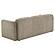 Dorset Fabric Upholstered Round Track Arm Sofa - Brown by Coaster