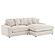 Blaine Upholstered Reversible Chaise Sectional Sofa - Sand by Coaster