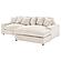 Blaine Upholstered Reversible Chaise Sectional Sofa - Sand by Coaster