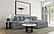 Blaine Upholstered Reversible Chaise Sectional Sofa - Fog by Coaster
