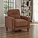Bowen II Fabric Upholstered Track Arm Accent Chair - Rust by Coaster
