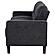 Bowen II Fabric Upholstered Track Arm Sofa Steel - Grey by Coaster