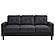 Bowen II Fabric Upholstered Track Arm Sofa Steel - Grey by Coaster