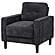 Bowen II Fabric Upholstered Track Arm Chair Steel - Grey by Coaster