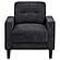 Bowen II Fabric Upholstered Track Arm Chair Steel - Grey by Coaster