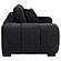 Octavia Upholstered Track Arm Accent Chair - Black by Coaster