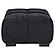 Octavia Upholstered Rectangular Ottoman - Black by Coaster