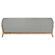 Vaughn Fabric Upholstered Flared Arm Sofa - Grey by Coaster