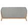 Vaughn Fabric Upholstered Flared Arm Loveseat - Grey by Coaster