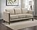 Islington Fabric Upholstered Panel Arm Sofa - Taupe by Coaster