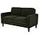 Ruth Fabric Upholstered Track Arm Loveseat - Matcha Green by Coaster