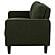 Ruth Fabric Upholstered Track Arm Loveseat - Matcha Green by Coaster
