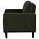Ruth Fabric Upholstered Track Arm Accent Chair - Matcha Green by Coaster