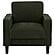 Ruth Fabric Upholstered Track Arm Accent Chair - Matcha Green by Coaster