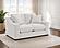 Ashlyn Fabric Upholstered Track Arm Loveseat - Sand by Coaster