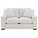 Ashlyn Fabric Upholstered Track Arm Loveseat - Sand by Coaster