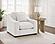 Ashlyn Fabric Upholstered Track Arm Accent Chair - Sand by Coaster